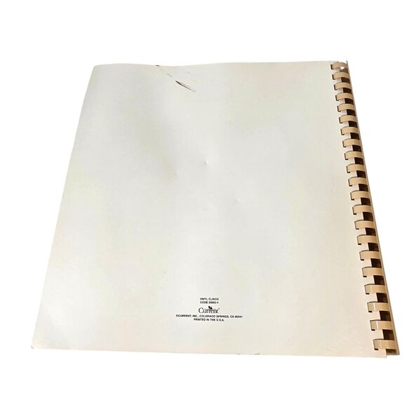 Vintage Halloween Window Clings Book Vinyl Stickers Glow in the Dark Christmas - Picture 3 of 16